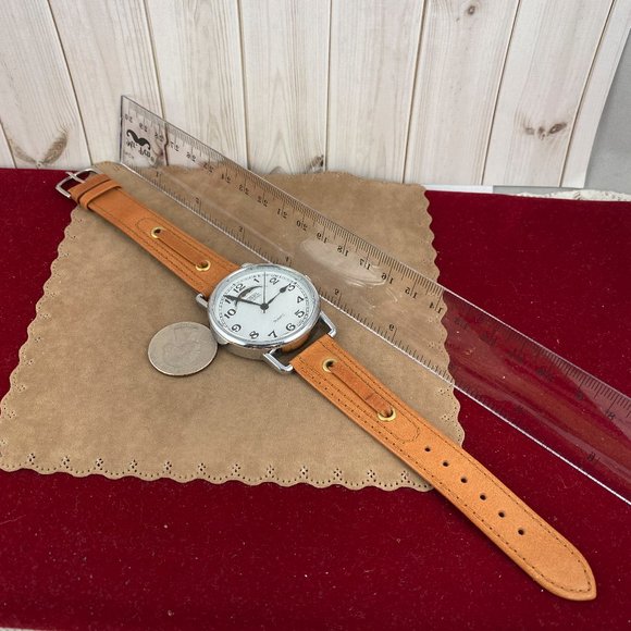 Vintage Fossil Colassal Collection Moonphase Watch Silver Tone Bezel - Picture 4 of 8